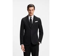 BOSS Chaqueta slim fit de sirsaca de algodón elástico - StyleC-Hanry-262, 50561894 Negro 44