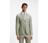 BOSS Chaqueta slim fit en mezcla de lino con microestampado - StyleC-Hanry-233, 50514618 Cal 50
