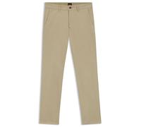 BOSS Chino_slim, Pantalones Planos Hombre, Light/Pastel Brown239 03, 33W / 30L