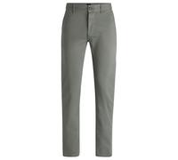 BOSS Chino_slim, Pantalones Planos Hombre, Open Grey76, 31W / 32L