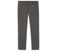 BOSS Chinos tapered fit de raso de algodón elástico - StyleChino_tapered, 50510917 Gris oscuro 33/32