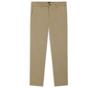 BOSS Chinos tapered fit de raso de algodón elástico - StyleChino_tapered, 50510917 Beige 36/30