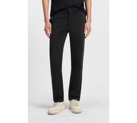 BOSS Chinos regular fit de raso de algodón elástico - StyleChino-Regular-1, 50534378 Negro 33/36