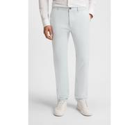 BOSS Chinos slim fit de raso de algodón elástico - StyleChino_slim, 50510933 Blanco 31/34