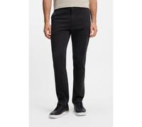 BOSS Chinos slim fit de raso de algodón elástico - StyleChino_slim, 50510933 Negro 29/32