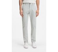 BOSS Chinos slim fit de raso de algodón elástico - StyleChino_slim, 50510933 Plata 33/30
