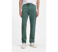 BOSS Chinos slim fit de raso de algodón elástico - StyleChino_slim, 50510933 Verde 31/32