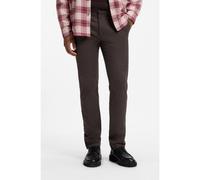 BOSS Chinos slim fit de sarga de algodón mouliné - StyleChino-Slim-2, 50569308 Marrón oscuro 29/32