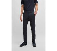 BOSS Chinos slim fit de tejido multielástico de planchado fácil - StyleT_Commuter-Slim, 50495497 Azul oscuro 54