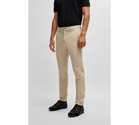 BOSS Chinos slim fit de tejido multielástico de planchado fácil - StyleT_Commuter-Slim, 50495497 Beige claro 90