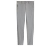 BOSS Chinos slim fit en sarga de caballería elástica - StyleChino-Slim-2, 50569307 Plata 29/32