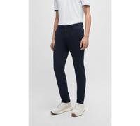 BOSS Chinos slim fit en tejido de gabardina de algodón elástico - StyleKaito1, 50487966 Azul oscuro 50