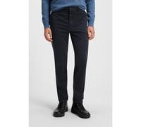 BOSS Chinos tapered fit de raso de algodón elástico - StyleChino_tapered, 50510917 Azul oscuro 31/34