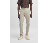 BOSS Chinos tapered fit de raso de algodón elástico - StyleChino_tapered, 50510917 Beige claro 29/34