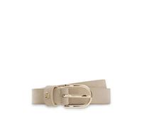 BOSS Cinturón de ante con monograma Double B en tono dorado - StyleScarlet-BB-Sd-G_Sz25, 50522643 Beige claro 80