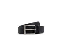 Hugo Boss Cinturón para hombre Barnabie piel de napa con hebilla negro 85
