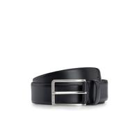 BOSS Cinturón de piel italiana con hebilla con logo - StyleErman-L_Sz35, 50491834 Negro 80