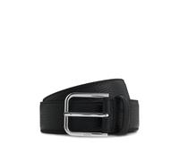 BOSS Cinturón de piel italiana con hebilla - StyleMadison-B1_GrSt_Sz35, 50554129 Negro 110