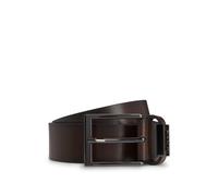 BOSS Cinturón de piel italiana con logo en la trabilla - StyleCole-Ant_Sz35, 50491852 Marrón oscuro 105