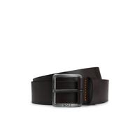 BOSS Cinturón de piel - StyleJeeko_Sz40, 50541165 Marrón oscuro 80