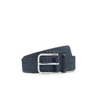 BOSS Cinturón de piel trenzada con hebilla - StyleMadison-B1_WnPr_Sz35, 50560430 Azul oscuro 95