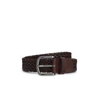BOSS Cinturón de piel trenzada - StyleSash-Wn2_Sz35, 50471279 Marrón oscuro 80