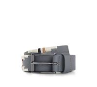 BOSS Cinturón de polo con motivo bordado - StylePOLO BELT SIGNATURE, B4G2201 Gris 75