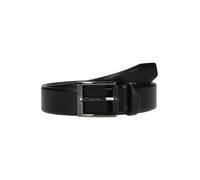 BOSS Cinturón de piel italiana granulada y hebilla con logo - StyleElloy_Sz35, 50541158 Negro 85