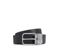 BOSS Cinturón reversible de piel italiana - StyleMadison-B1_Or30_grp, 50553288 Negro pcs.
