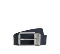 BOSS Cinturón reversible de piel italiana - StyleTintin-Boss2_Or35_gp, 50537113 Blanco / Azul pcs.