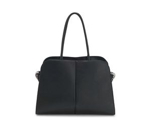 Boss Clarice Bolsa de hombro Piel natural 43 cm negro