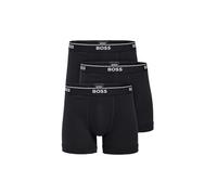 Boss Classic Cotton 3-Pack Boxer Briefs Ropa Interior de Hombres, Negro Medianoche, L (Pack de 3)