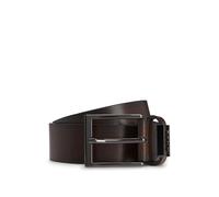 BOSS Cinturón de piel italiana con herrajes de bronce industrial cepillado - StyleCole-Ant_Sz35, 50491852 Marrón oscuro 110