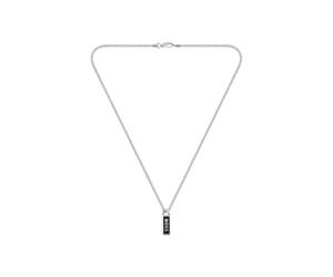 BOSS Collar con placa con logo - StyleKASSY EMBLEM, HB1580677 Tono plateado pcs.