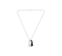 BOSS Collar en tono plateado con colgante con dos etiquetas - StyleDEVON, HB1580760 Tono plateado pcs.