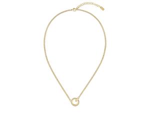 BOSS Collar dorado con colgante con cristales engastados - StyleIONA, 58130075 Tono dorado pcs.