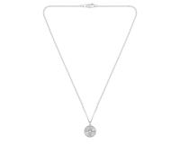 BOSS Collar en tono plateado con colgante de medallón - StyleNORTH, HB1580841 Tono plateado pcs.