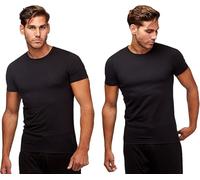 BOSS Confort, Camiseta para Hombre, Negro, L-XL