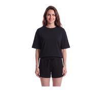 Boss - Conjunto Corto con Logo de Malla - Nightwear & Lounge - Mujer - Negro - XS -