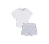 BOSS Conjunto de camiseta y shorts para bebés en caja de regalo - StyleJ52278/10P01M, J52278 Blanco 67