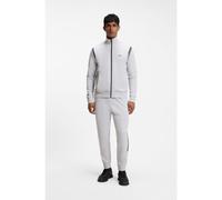 BOSS Conjunto de chándal regular fit de algodón elástico con apliques a rayas - StyleTracksuit Set, 50533738 Gris claro XL