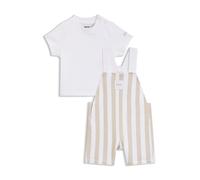 BOSS Conjunto de peto y camiseta para bebés en caja de regalo - StyleJ53038/77101M, J53038 Beige 74