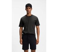 BOSS Conjunto de pijama en algodón con camiseta de estampado integral - StyleRelax Short Set, 50540613 Negro XL