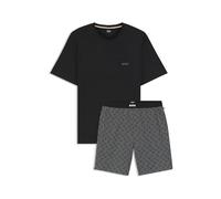 Boss Conjunto de Pijama para Hombre, Gris Oscuro 026, XXL