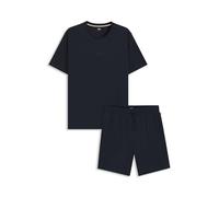 Boss Conjunto de Pijama para Hombre Relax Short Set 10269542 01, Azul Oscuro 406, M
