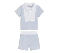 BOSS Conjunto de shorts y polo para bebés en caja de regalo - StyleJ53047/77101M, J53047 Celeste 74