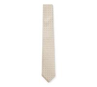 BOSS Corbata de jacquard de seda confeccionada en Italia - StyleL-TIE CM 7,5 - 223, 50551347 Beige estampado pcs.