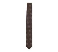 BOSS Corbata de mezcla de seda con dibujo tejido en jacquard - StyleH-TIE CM6 262, 50571682 Marrón oscuro pcs.