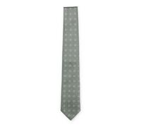 BOSS Corbata de mezcla de seda con estampado en jacquard - StyleH-TIE CM 7.5 253, 50556087 Verde estampado pcs.