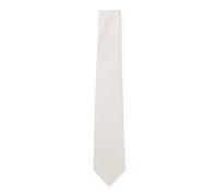 BOSS Corbata de rayas diagonales en jacquard de seda fabricada en Italia - StyleL-TIE CM 7,5 - 223, 50561018 Blanco pcs.